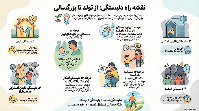 چهار حقیقت شگفت‌انگیز نظریه‌ی دلبستگی