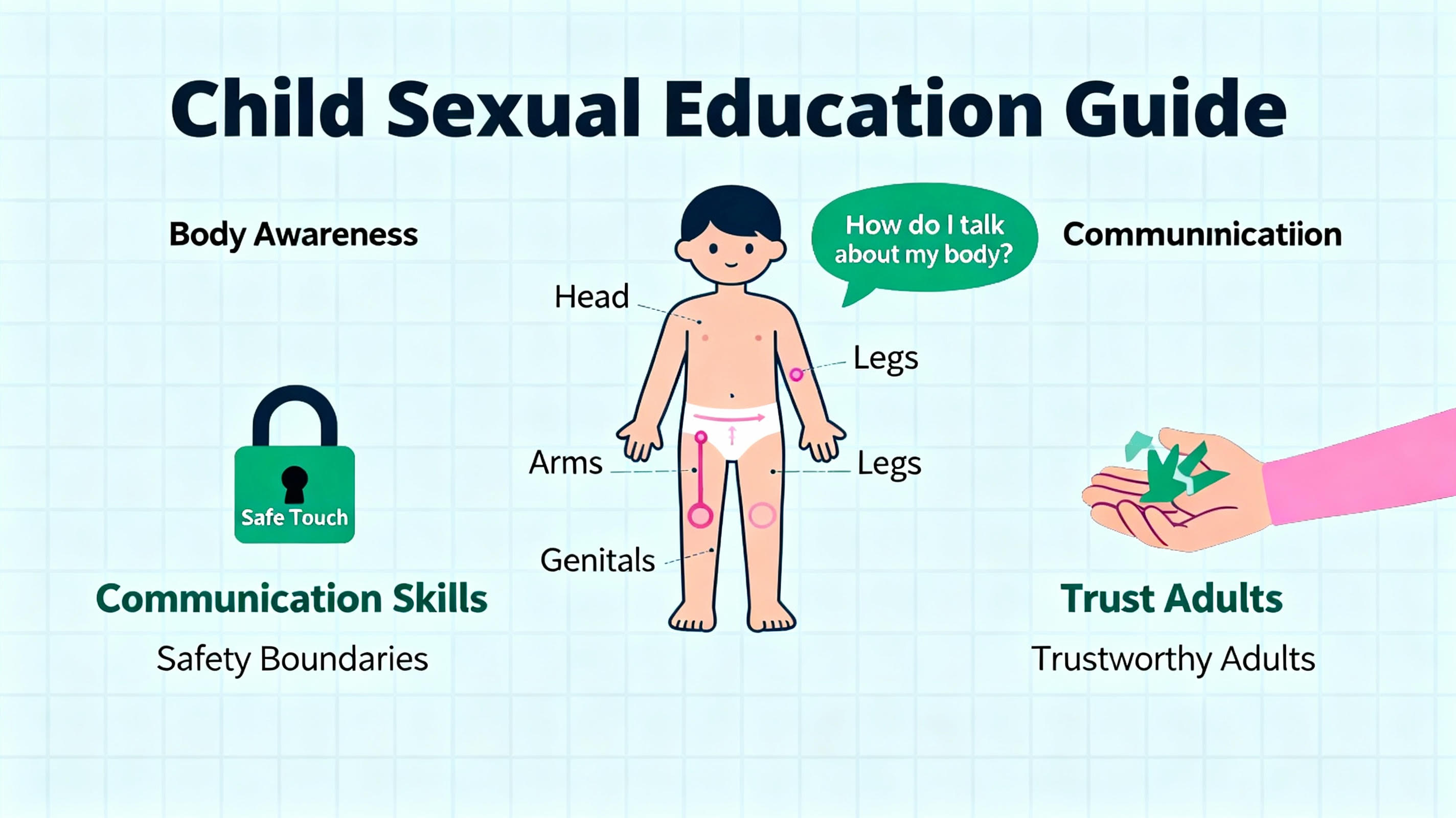 تربیت جنسی کودک و گفت‌وگوهای ایمن